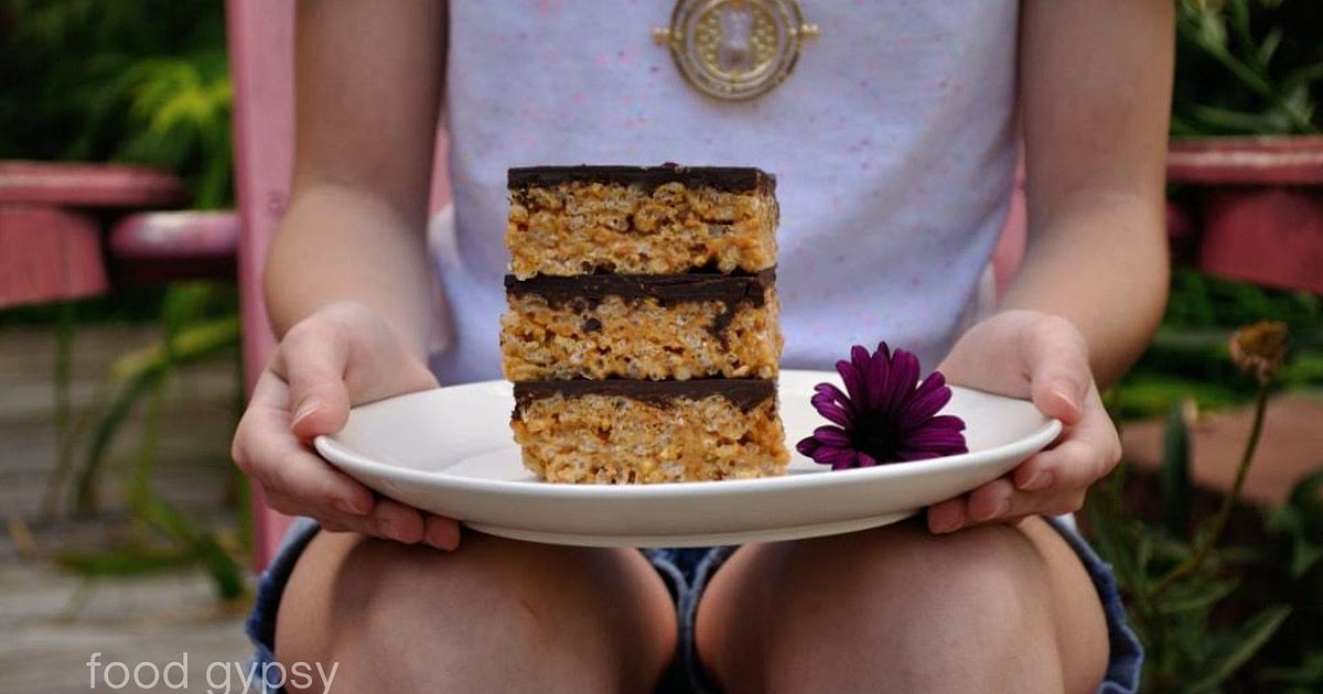 Crispy Chocolate Peanut Butter Squares Recipe | Samsung Food App