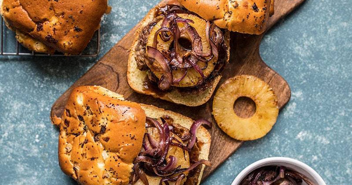 Hawaiian Burgers Recipe | Samsung Food App
