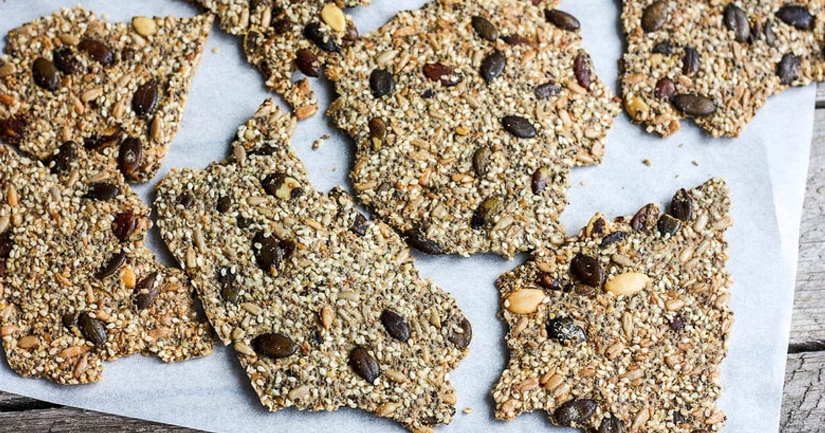 Rustic Seed Crackers Recipe | Samsung Food App