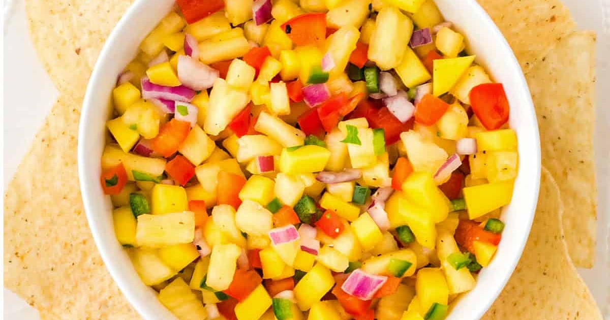 Pineapple Mango Pico De Gallo Recipe | Samsung Food App