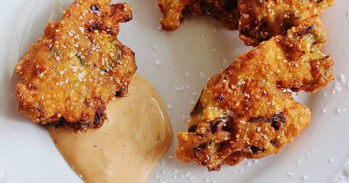 Okra Jalapeno Fritters Recipe | Samsung Food App