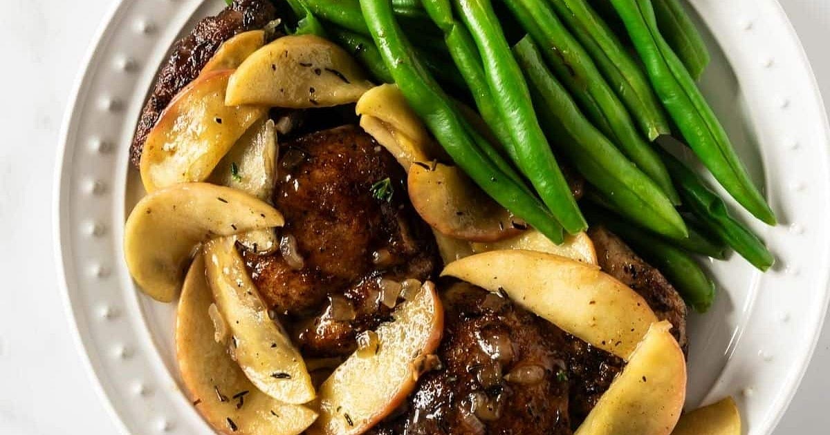 Skillet Apple Cider Chicken Recipe | Samsung Food App