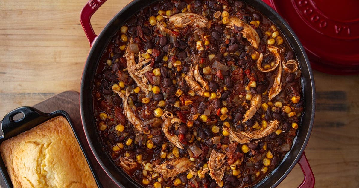 Black Bean and Chicken Chili Recipe | Samsung Food App