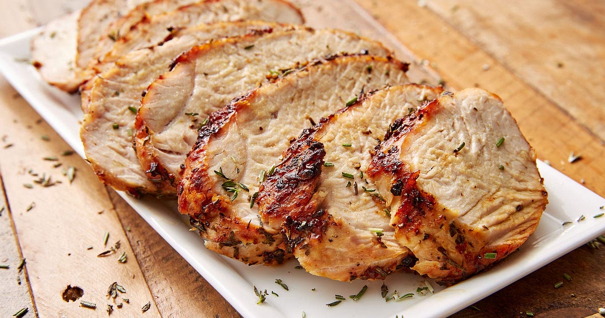 Air Fryer Garlic Herb Turkey Breast Recipe | Samsung Food App