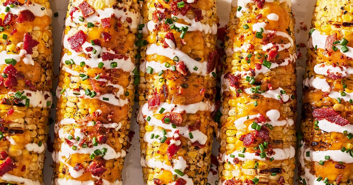 Cheddar Bacon Ranch Corn Recipe | Samsung Food App