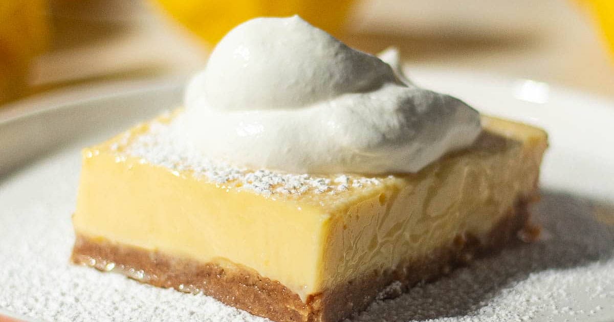 Lemon Bars with Graham Cracker Crust - Easy Recipe | Samsung Food App
