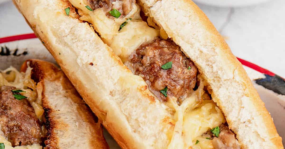 Salisbury Steak Meatball Subs Recipe | Samsung Food App