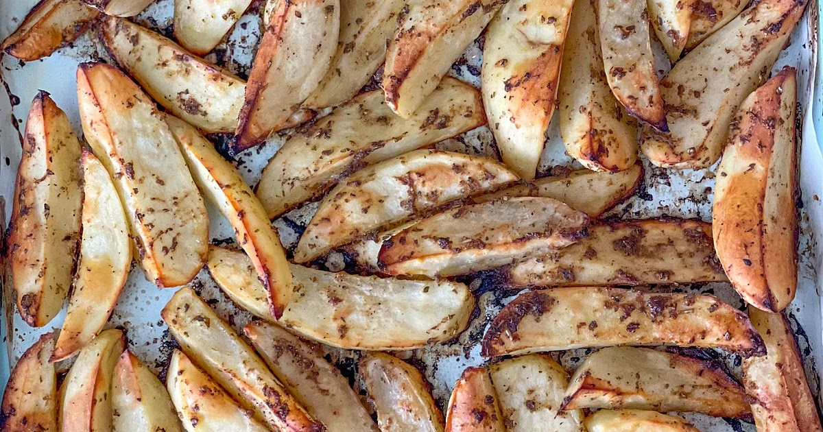 Homemade KFC Copycat Potato Wedges Recipe | Samsung Food App