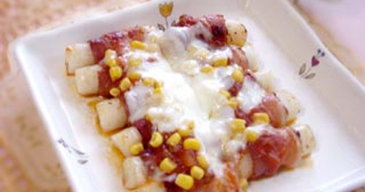 흰떡베이컨말이피자 Recipe | Samsung Food App