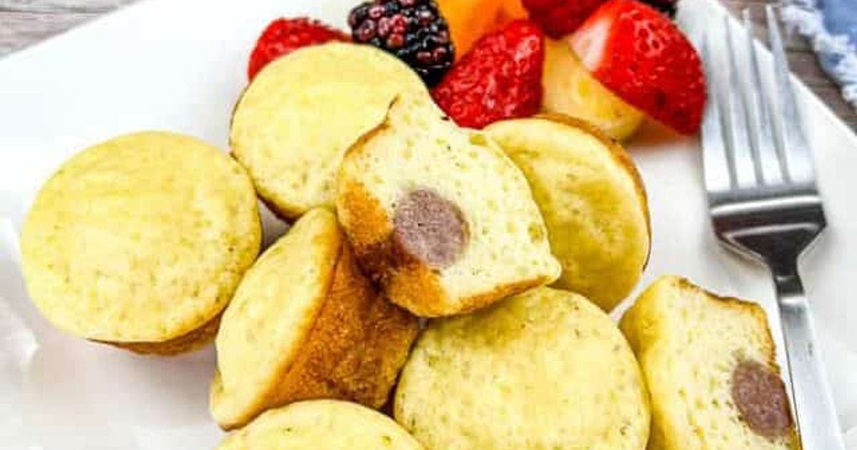 Pancake Bites with Sausage Recipe | Samsung Food App