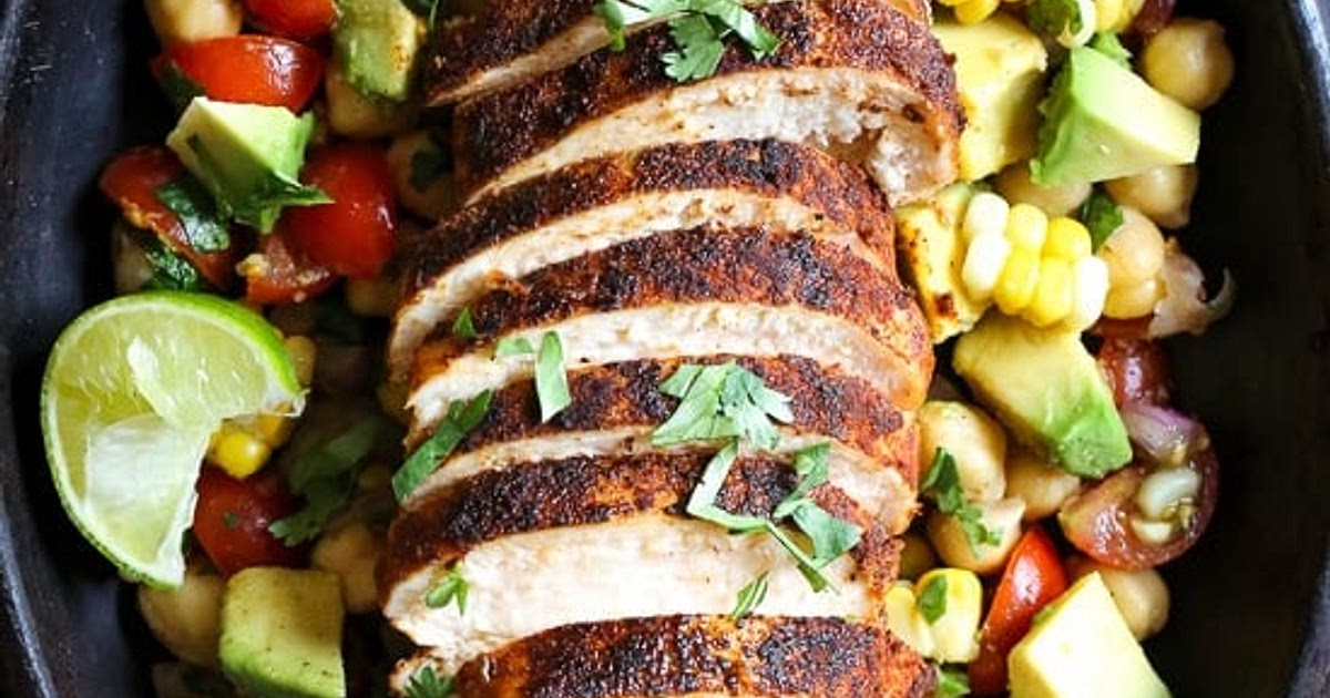 Blackened Chicken Fiesta Salad Recipe | Samsung Food App