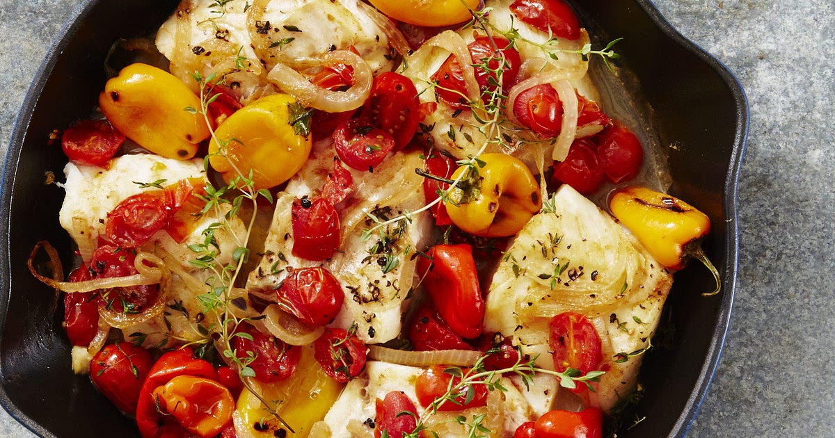 Mediterranean Baked Cod Recipe | Samsung Food App