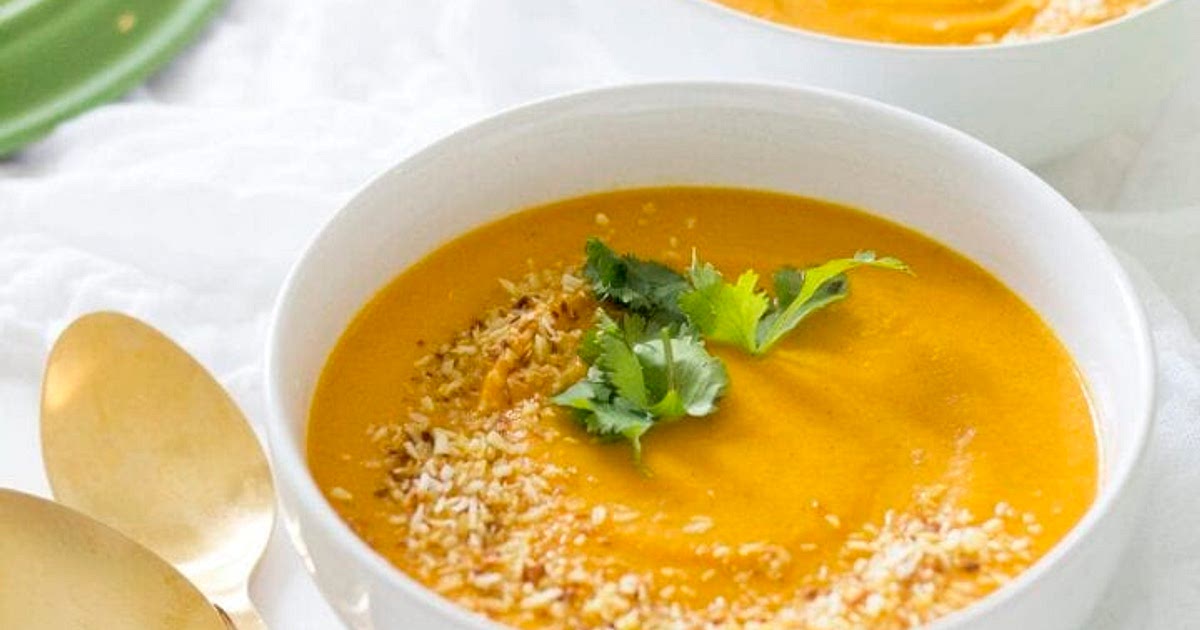 Curried Coconut Carrot Soup Recipe | Samsung Food App
