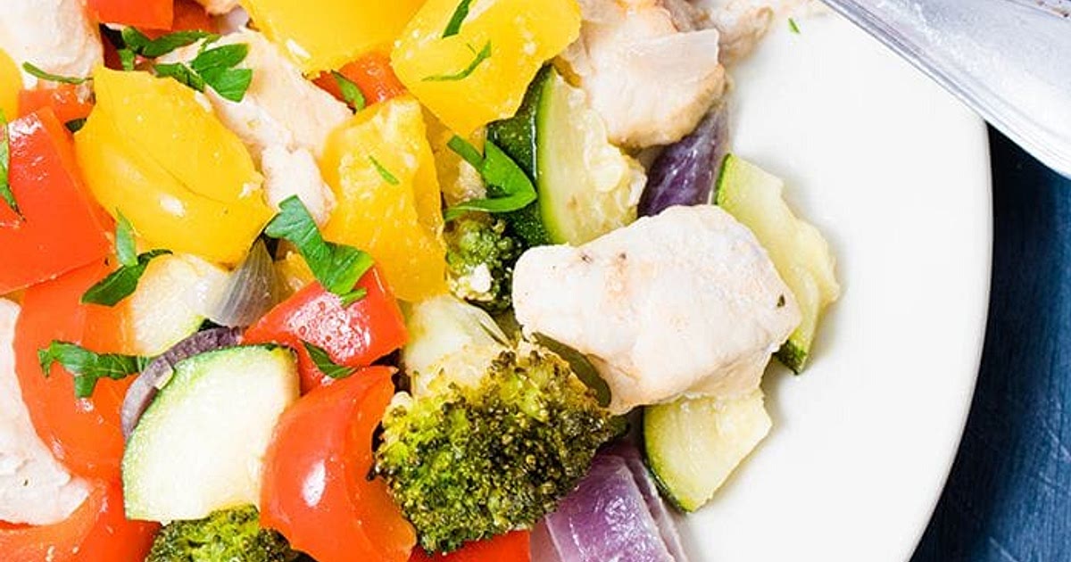 Sheet Pan Oven Roasted Chicken Breast and Vegetables Recipe | Samsung Food App