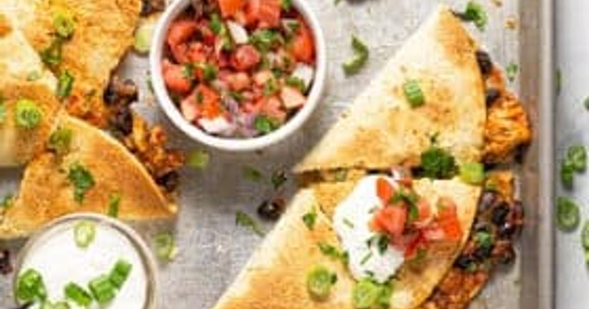 Sheet Pan Quesadillas Recipe | Samsung Food App
