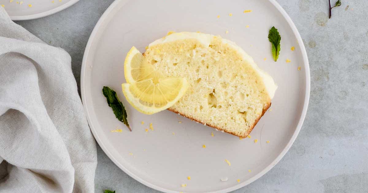 Glazed Greek Yogurt Lemon Quick Bread Recipe | Samsung Food App