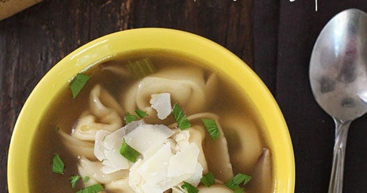 Three Cheese Mushroom and Tortellini Soup Recipe | Samsung Food App