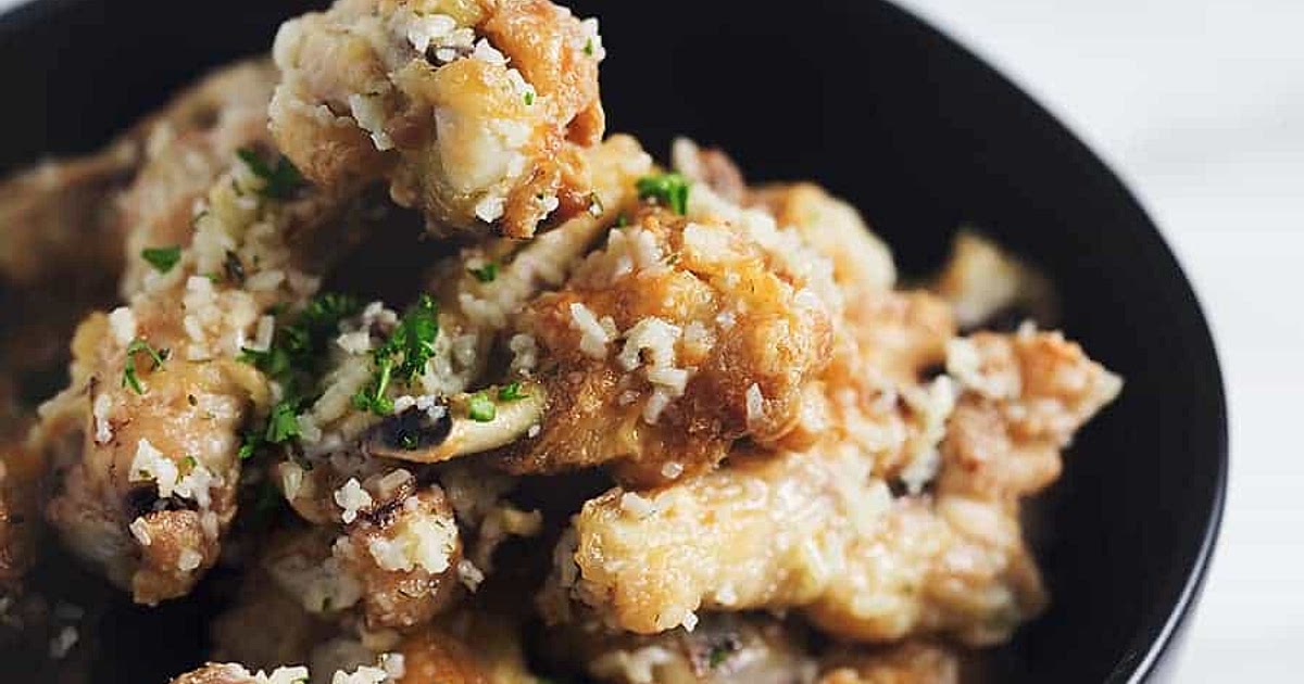 Garlic Parmesan Wings - Keto Chicken Wings Recipe | Samsung Food App