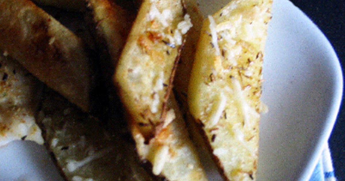 Parmesan Thyme Potato Wedges Recipe | Samsung Food App