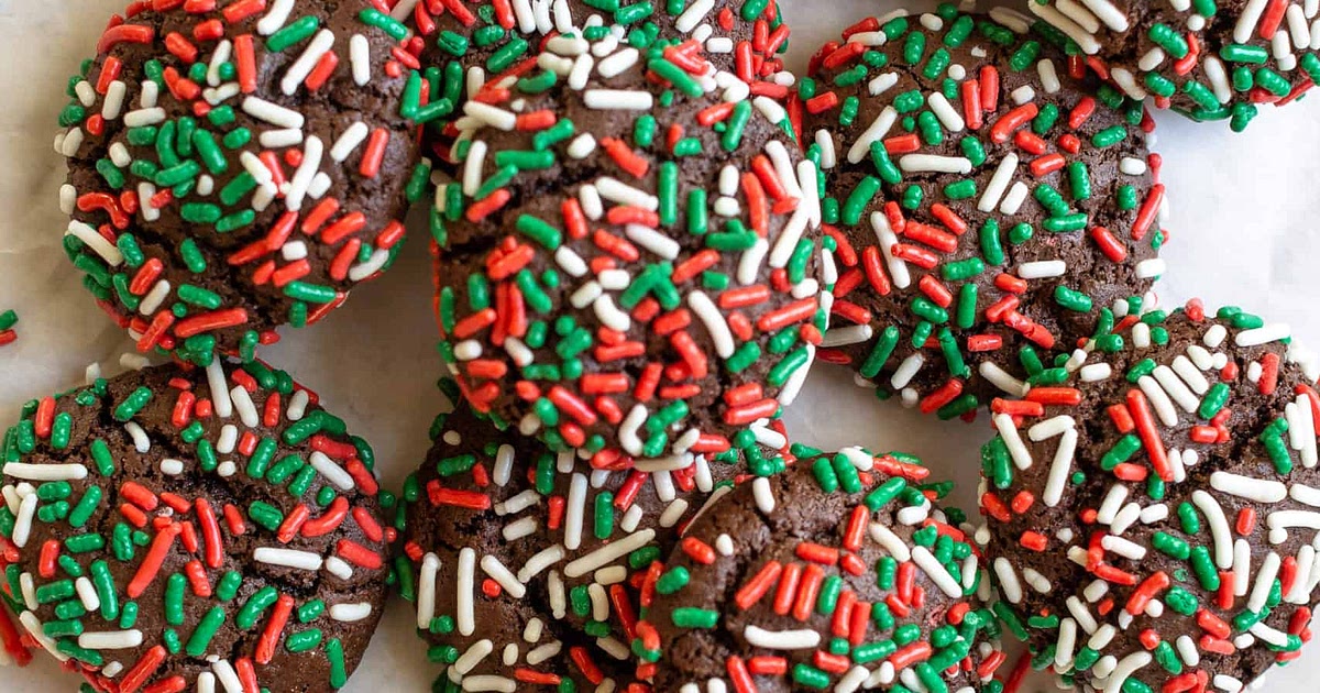 Chocolate Sprinkle Crinkle Cookies Recipe | Samsung Food App