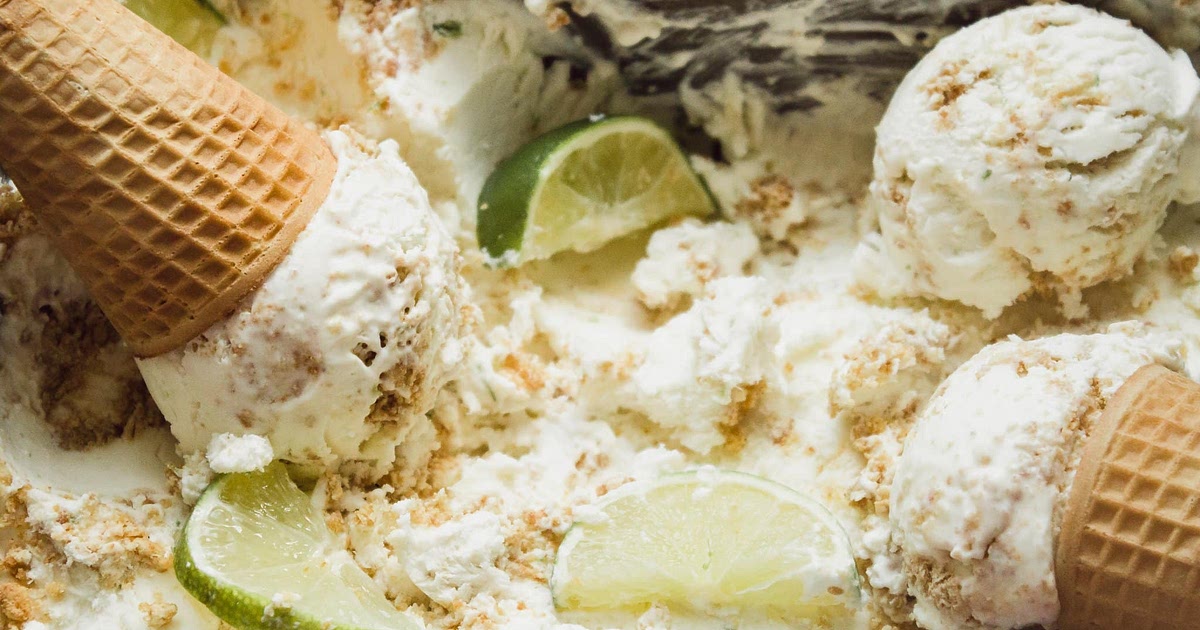 No-Churn Key Lime Pie Ice Cream Recipe | Samsung Food App
