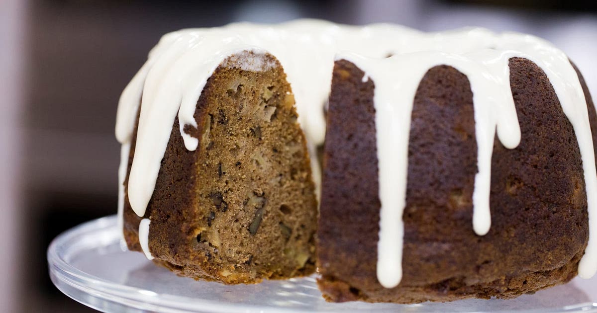 Spiced Apple Walnut Cake with Cream Cheese Icing Recipe | Samsung Food App