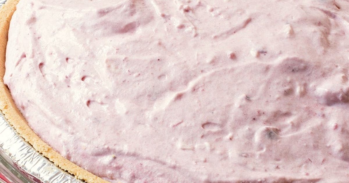 No-Bake Cranberry Cream Pie Recipe | Samsung Food App