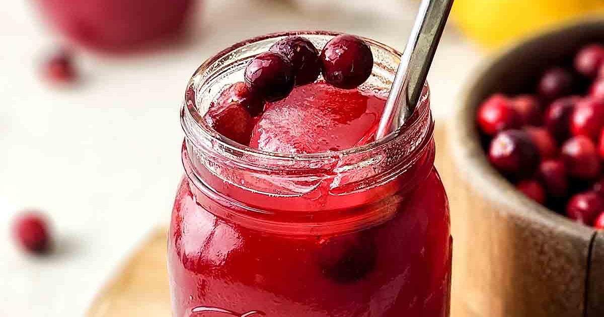 Homemade Cranberry Juice Recipe | Samsung Food App