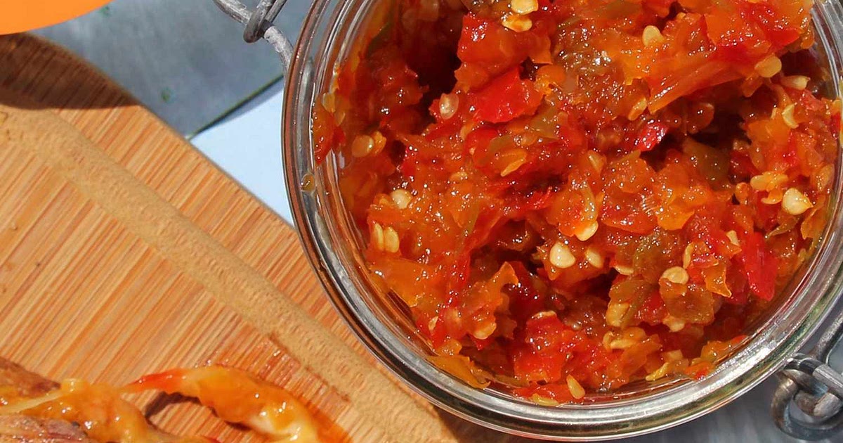 Sweet and Spicy Pepper Relish Recipe | Samsung Food App