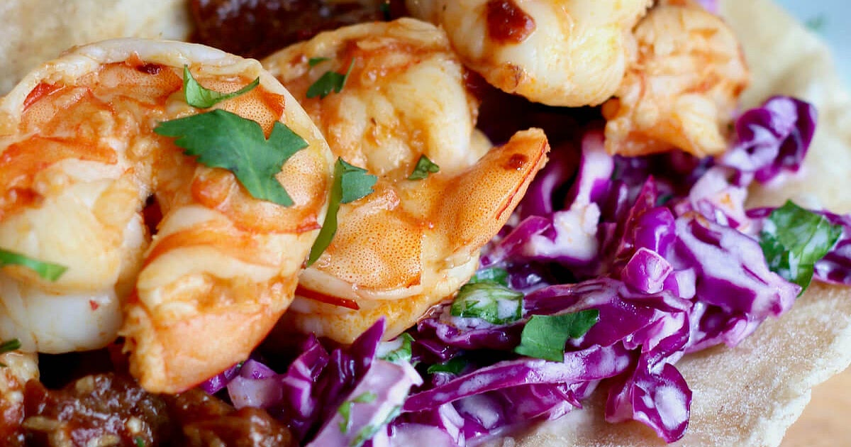 Red Cabbage Slaw for Tacos Recipe | Samsung Food App