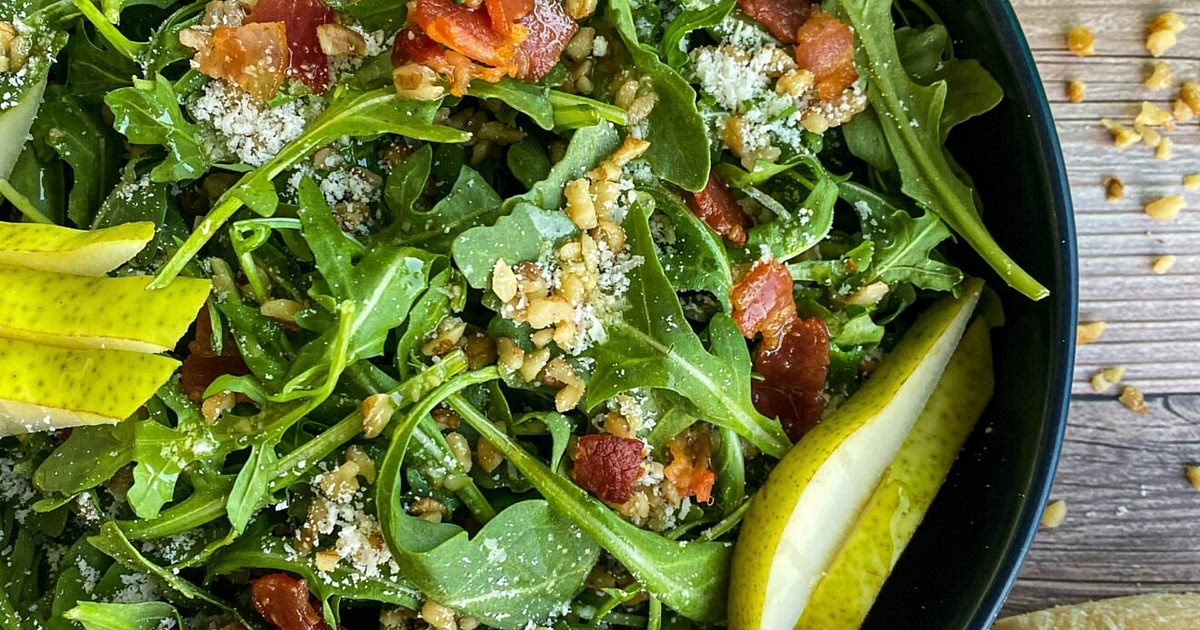 Pear Salad (With Bacon and Walnuts) Recipe | Samsung Food App