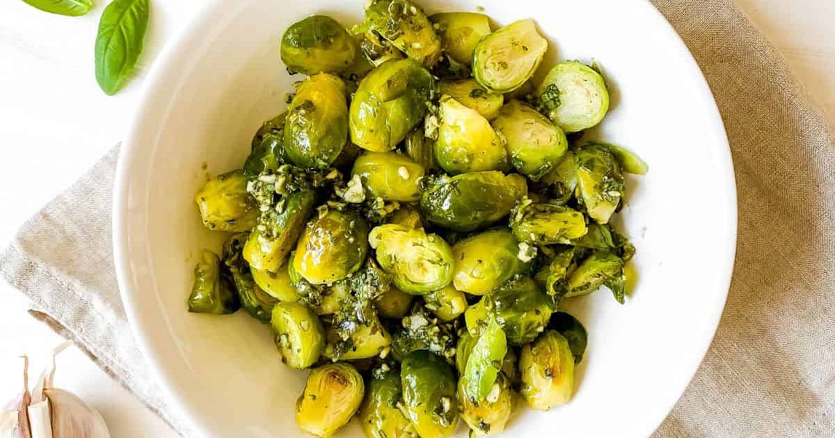 Pesto Brussels Sprouts Recipe | Samsung Food App