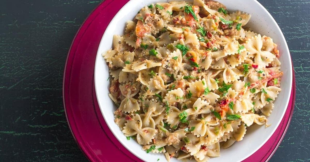 Low FODMAP Pasta with Tuna & Sun Dried Tomatoes Recipe | Samsung Food App