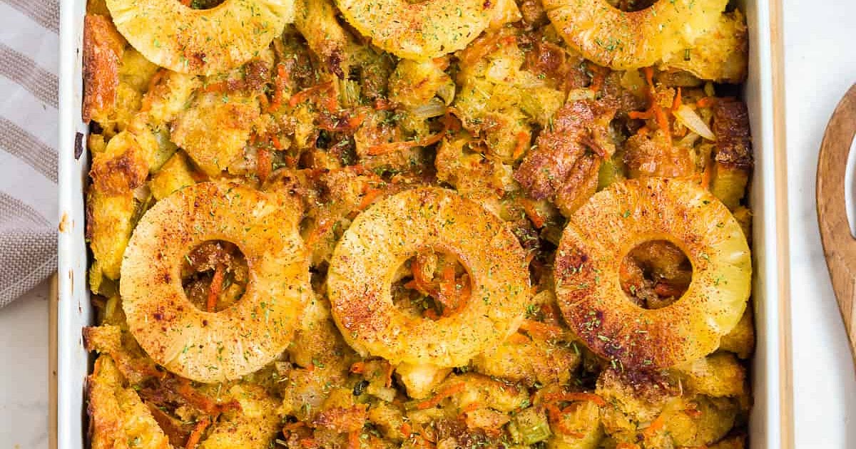 Pineapple Stuffing Recipe | Samsung Food App