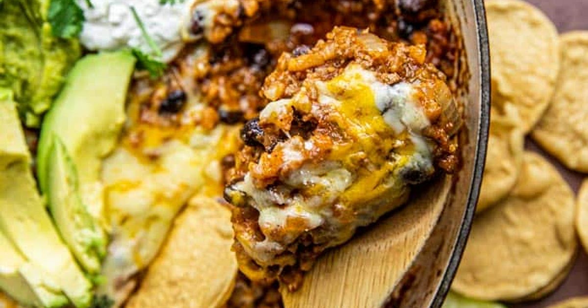 Mexican Beef and Rice Skillet Recipe | Samsung Food App