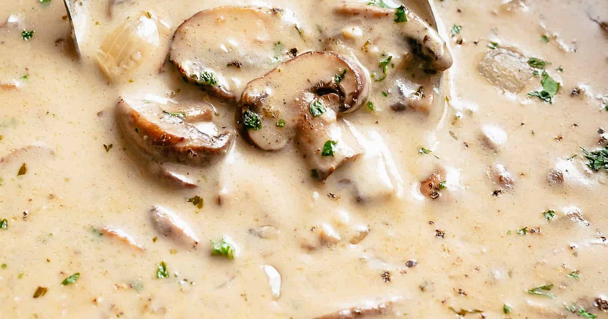 Cream of Mushroom Soup Recipe | Samsung Food App