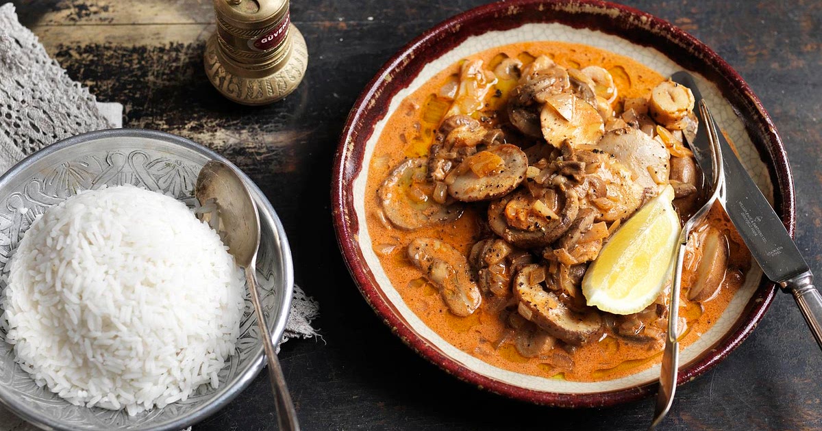 Easy mushroom stroganoff Recipe | Samsung Food App