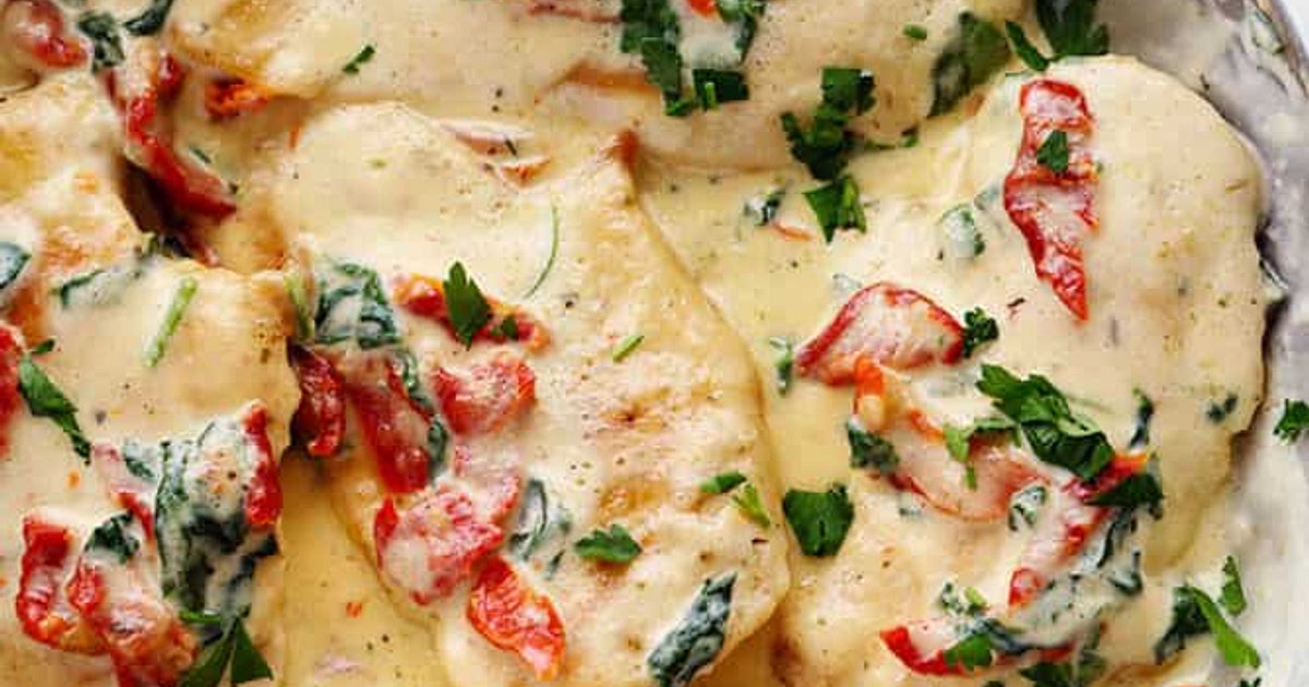 Creamy Tuscan Garlic Chicken Recipe | Samsung Food App