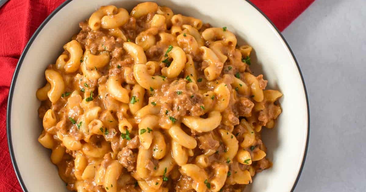 Cheeseburger Macaroni Recipe | Samsung Food App