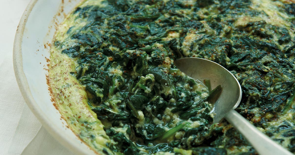 Swooningly Spinach Baked With Ricotta & Nutmeg Recipe | Samsung Food App