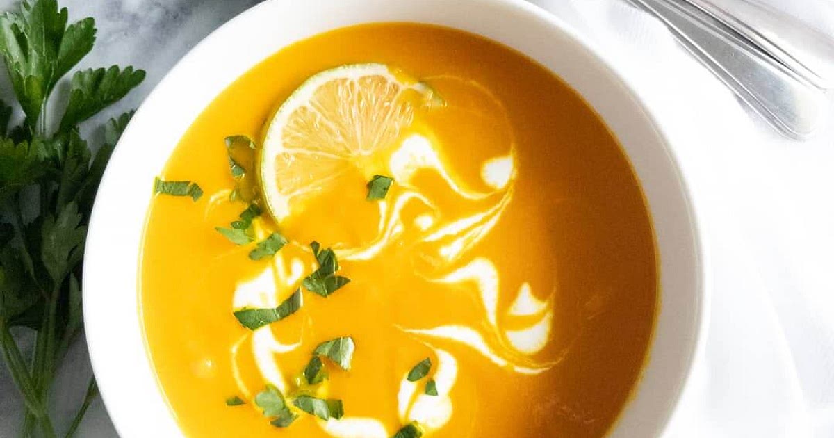 Creamy Coconut Carrot Soup Recipe | Samsung Food App