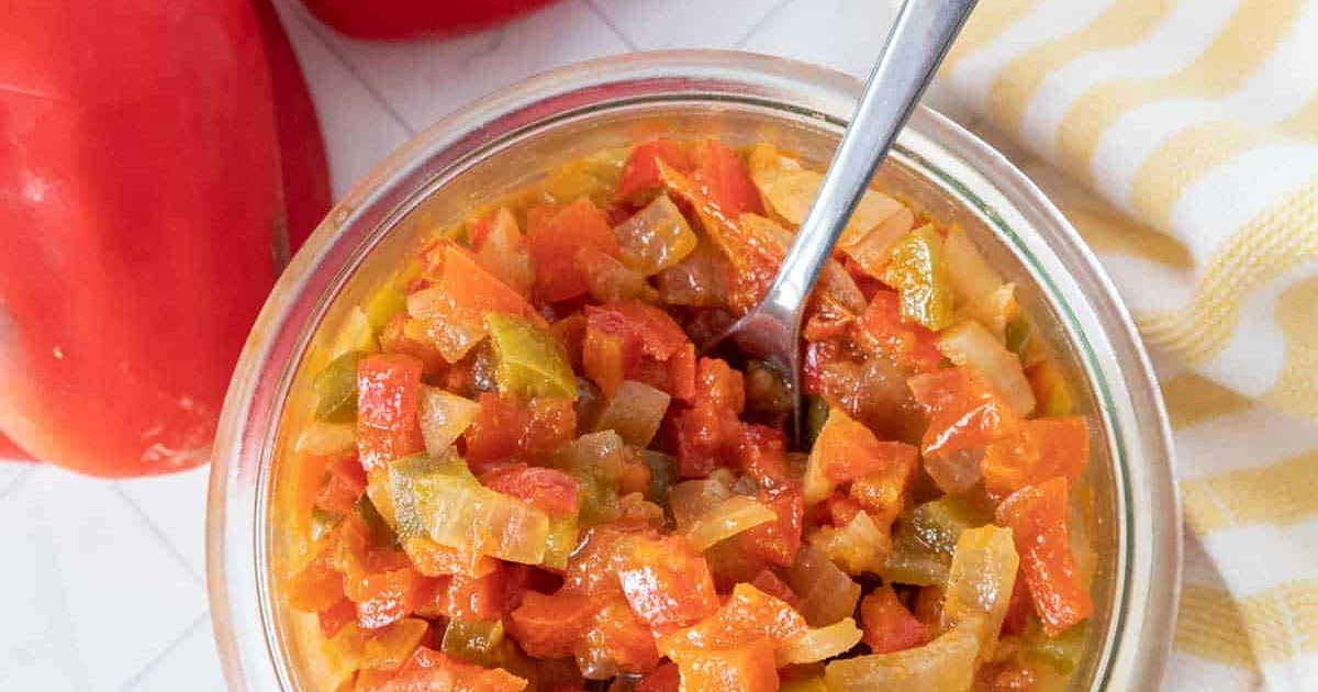 Sweet Pepper Relish Recipe | Samsung Food App