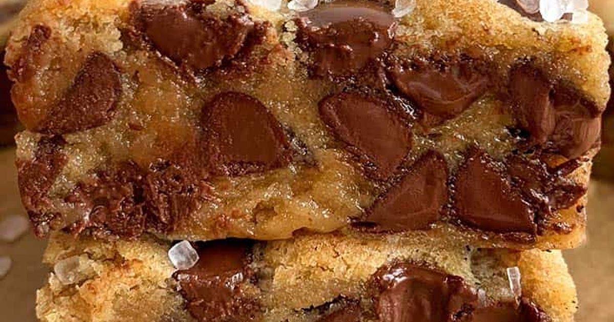Chocolate Chip Cookie Dough Bars Recipe | Samsung Food App