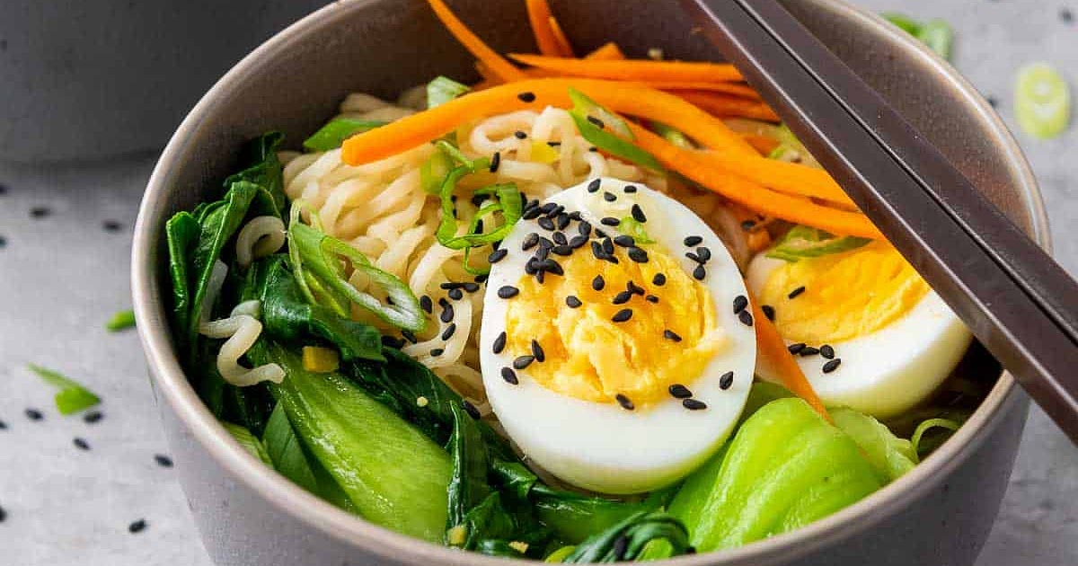 Elevated Ramen Noodles Recipe | Samsung Food App