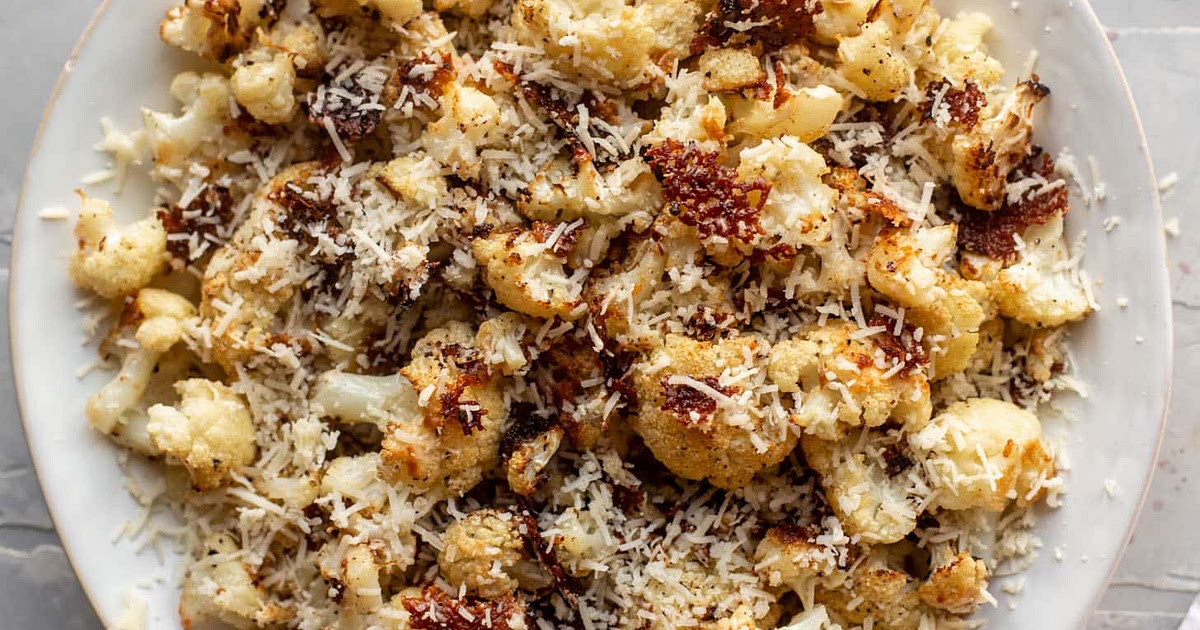 Cacio e Pepe Roasted Cauliflower Recipe | Samsung Food App