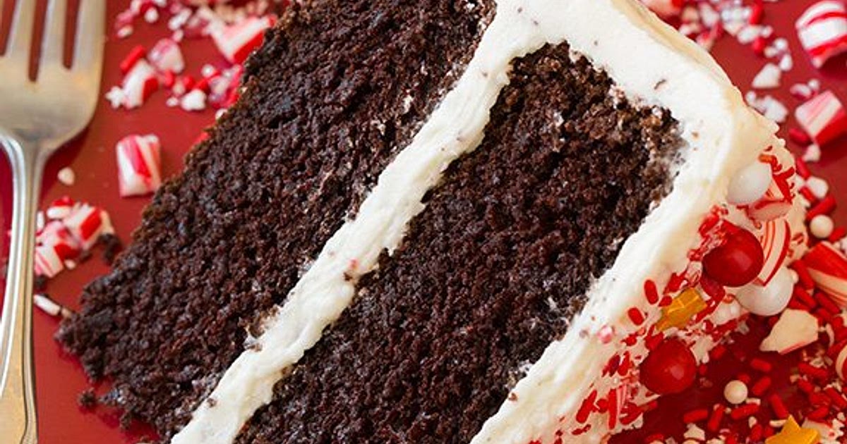 Peppermint Chocolate Cake with Peppermint Buttercream Frosting Recipe | Samsung Food App