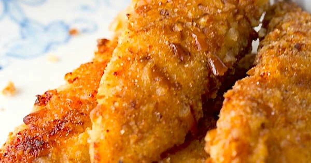 Oven Baked Pretzel Crusted Maple Chicken Tenders Recipe | Samsung Food App