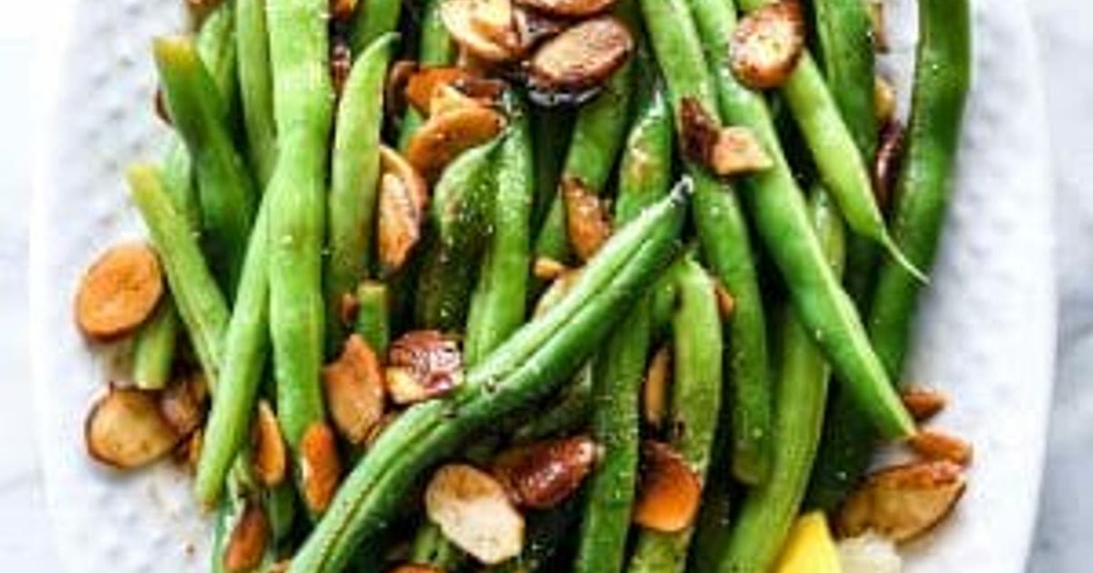 Green Beans with Browned Butter Almondine Recipe | Samsung Food App