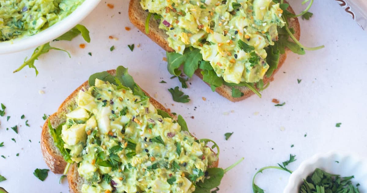 Avocado Egg Salad Sandwich Recipe | Samsung Food App