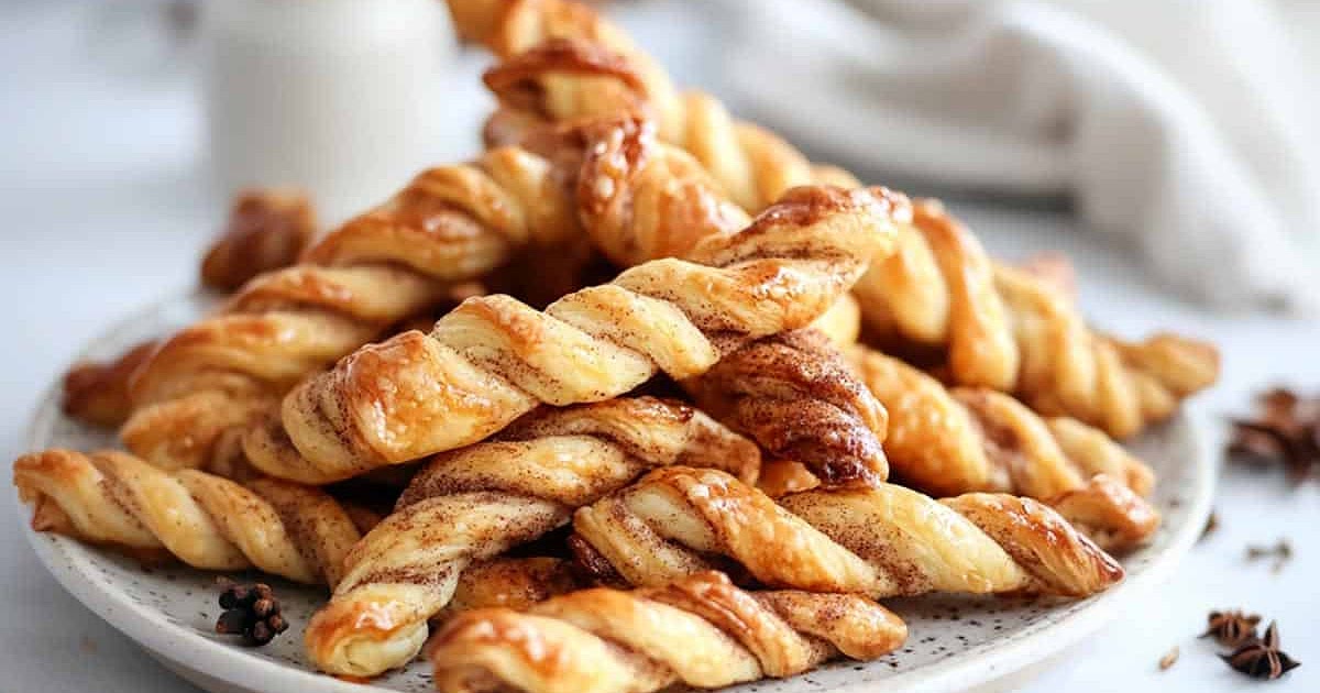 Puff Pastry Cinnamon Twists Recipe | Samsung Food App